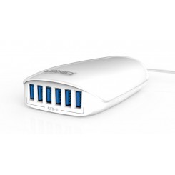  LDNIO 6 Port USB Charger (White)
